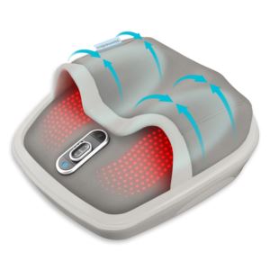 Shiatsu+Air+Max+Foot+Massager+w%2F+Heat+Gray