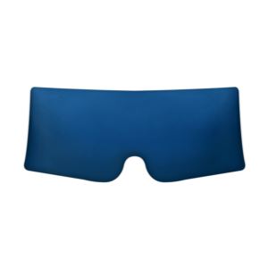 Blackout+Wraparound+Real+Silk+Sleep+Eye+Mask+Midnight+Blue
