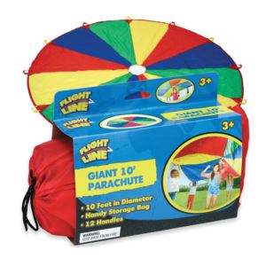 Large+10ft+Parachute+for+Kids+-+Ages+3%2B+Years