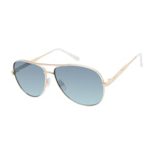 Metal+Aviators+Trimmed+in+White