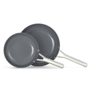 Ceramic+Nonstick+pc+Frying+Pan+Set+Silver+Ash