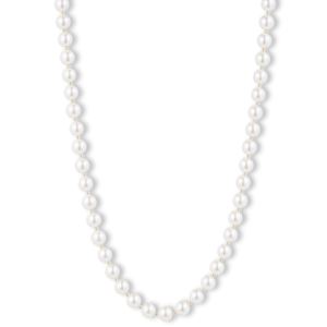 8mm+Pearl+Necklace