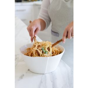 Lastra+Stacking+Serving+Bowl+-+White%2FMedium