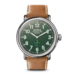 Mens%27+Runwell+Largo+Tan+Leather+Strap+Watch+Green+Dial