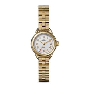 Ladies+Runabout+GoldTone+Stainless+Steel+Watch+Silver+Dial