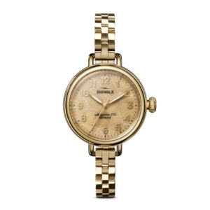 Ladies+Birdy+Gold+PVD+Stainless+Steel+Watch+Petoskey+Dial