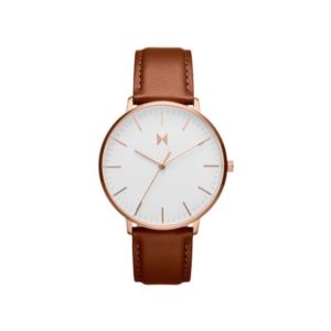 Mens+Legacy+Slim+Eagle+Tan+Leather+Strap+Watch+White+Dial