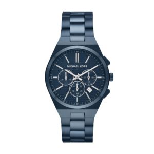 Men%27s+Lennox+Chronograph+Blue+Stainless+Steel+Watch+Blue+Dial
