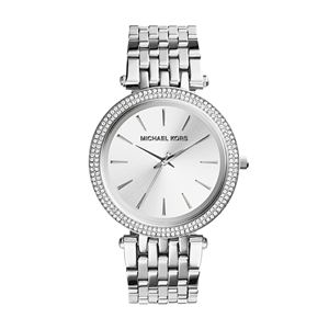 Ladies+Darci+Stainless+Steel+Watch+Silver-Tone+Dial