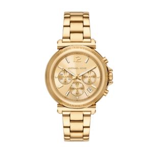 Ladies+Maren+Chronograph+Gold-Tone+Stainless+Steel++Watch+Gold+Dial