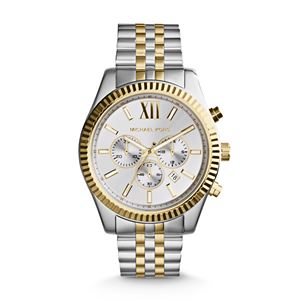 Mens+Lexington+Two-Tone+Chronograph+Watch
