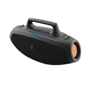Barrel+Waterproof+Boombox+Wireless+Speaker+Black