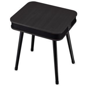 Tech+Table+w+Bluetooth+Speaker+USB+Charging+Port