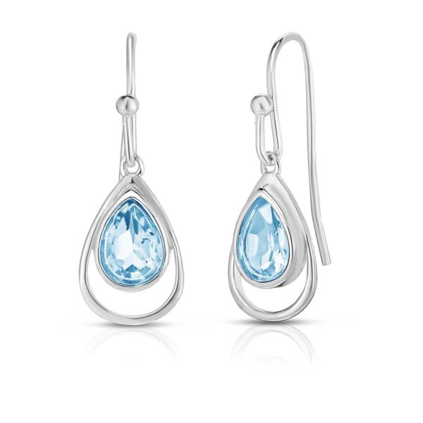 Jilco blue topaz best sale earrings