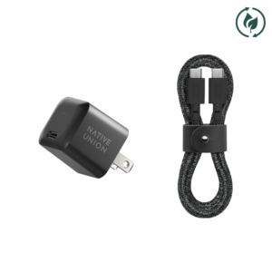 Fast+GaN+PD+30W+Charger+w%2F+USB-C+to+USB-C+Cable+Bundle+Black%2FCosmos