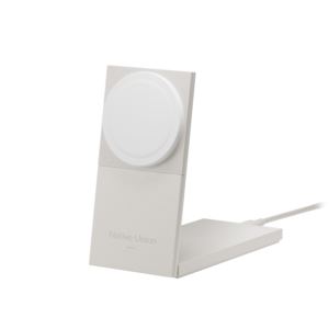 Rise+2-in-1+Qi2+Magnetic+Wireless+Charger+Sandstone