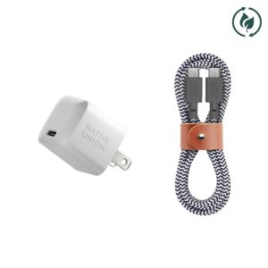 Fast+GaN+PD+30W+Charger+w%2F+USB-C+to+USB-C+Cable+Bundle+White%2FZebra
