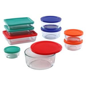 Simply+Store+18pc+Storage+Set+w%2F+Multi-Color+Lids