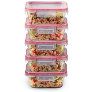 Freshlock+10pc+Meal+Prep+Glass+Food+Storage+Set