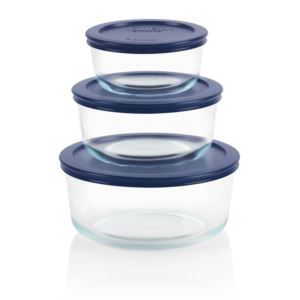 6pc+Simply+Store+Round+Glass+Storage+Set
