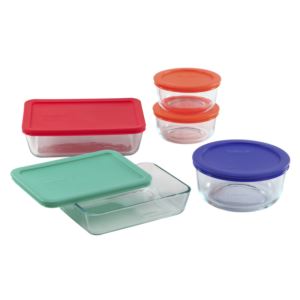 Simply+Store+10pc+Storage+Set+w%2F+Multi-Color+Lids