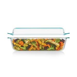 Deep+Rectangular+9%22+x+13%22+2-in-1+Glass+Baking+Dish+w%2F+Glass+Lid