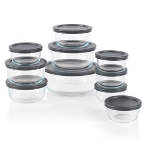 Simply+Store+20pc+Storage+Set+w%2F+Gray+Lids