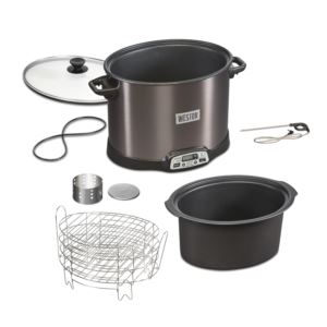 in+XL+Indoor+Smoker+qt+Digital+Slow+Cooker