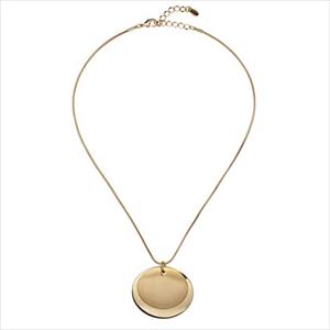 +Gold+Double+Disc+Pendant
