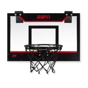 Classic+Over-the-Door+Hoop+w%2F+2+Mini+Basketballs+Scoreboard+%26+Pump