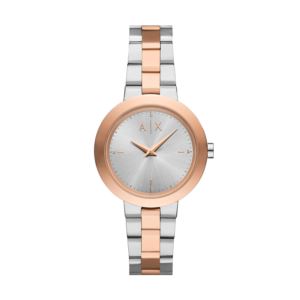 Ladies+Jackie+Two-Tone+Stainless+Steel+WAtch+Silver+Dial
