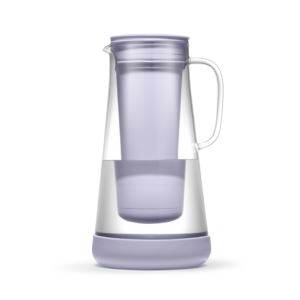 LifeStraw+Home+Cup+Glass+Water+Filter+Pitcher+w+Silicone+Base+Wisteria