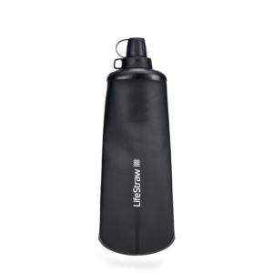 Peak+1L+Collapsible+Squeeze+Bottle+w%2F+Filter+Dark+Mountain+Gray