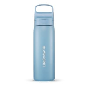 LifeStraw+Go+18oz+Stainless+Steel+Water+Filter+Bottle+Icelandic+Blue