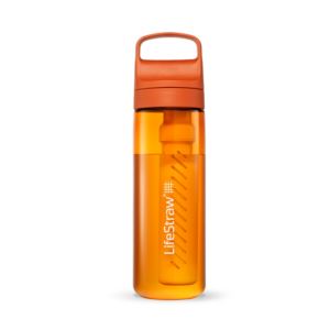 Lifestraw+Go+22oz+Filtered+Water+Bottle+Kyoto+Orange