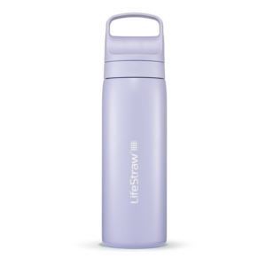LifeStraw+Go+18oz+Stainless+Steel+Water+Filter+Bottle+Provence+Purple