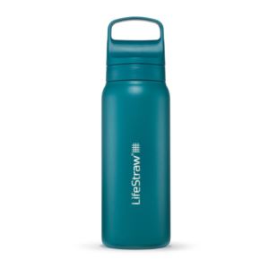 LifeStraw+Go+24oz+Stainless+Steel+Filtered+Water+Bottle+Laguna+Teal
