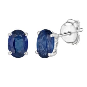 LALI+Jewels+K+White+Gold+Sapphire+Earring