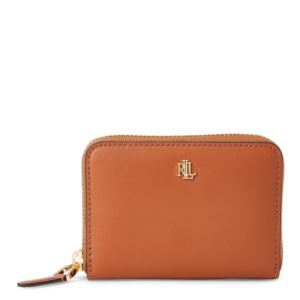 Small+Zip+Wallet+in+Brown
