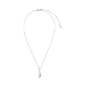 Sterling+Silver+Tear+Shape+Pendant