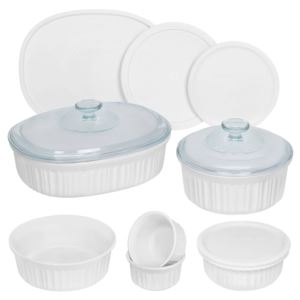 French+White+12pc+Round+%26+Oval+Baking+Set