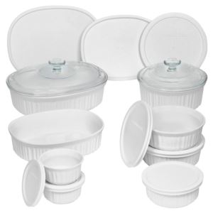 French+White+18pc+Round+%26+Oval+Bakeware+Set