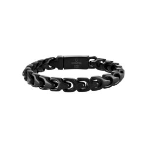 Bulova+Link+mm+Black+Stainless+Steel+Bracelet