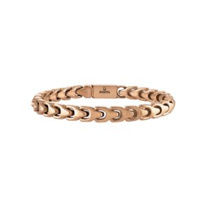 Bulova+Link+mm+Polished+RoseTone+Stainless+Steel+Bracelet