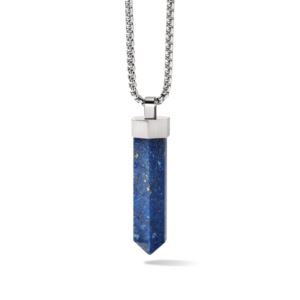 Precisionist+Lapis+Pendant+Necklace