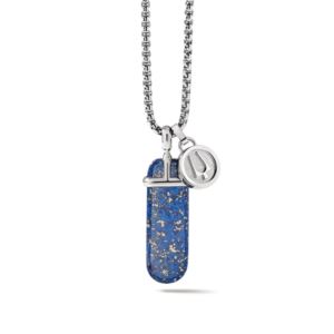 Classic+Lapis+Pendant+Necklace