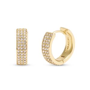 Pave+Huggies+Gold