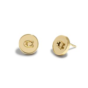 Signature%2BC%2BDisc%2BStud%2BEarrings%2B