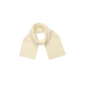 Embossed+C+Knit+Muffler+Chalk