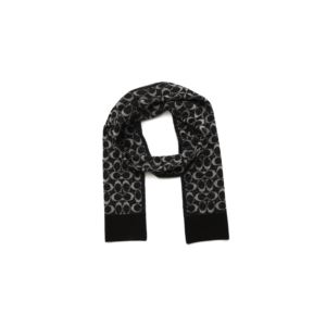 Signature+C+Knit+Muffler+Black